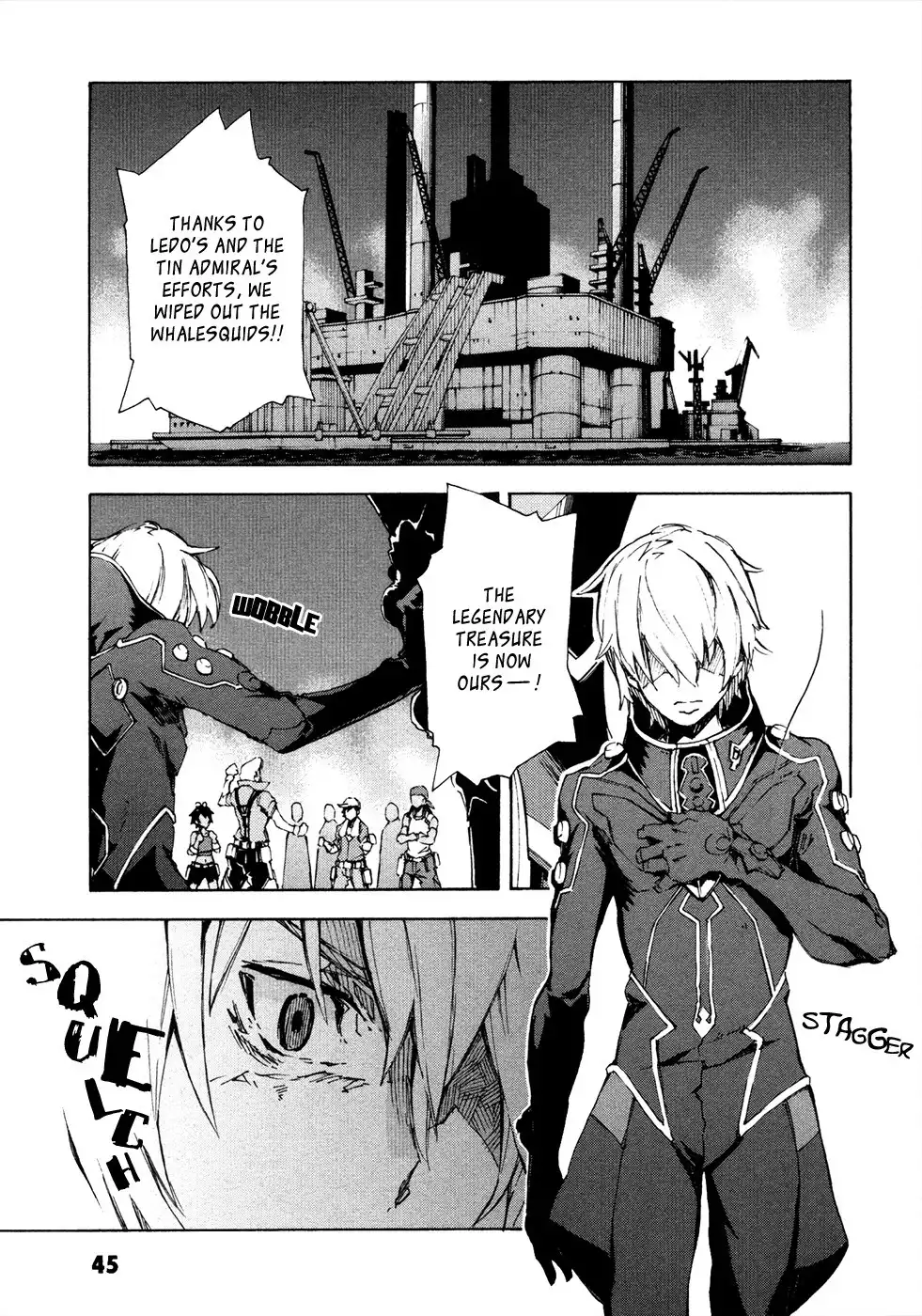 Suisei no Gargantia Chapter 10 4